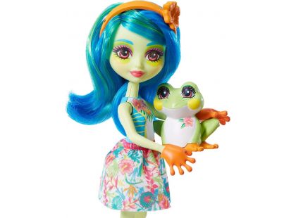 Mattel Enchantimals panenka a zvířátko Tamika Tree Frog a Burst