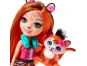 Mattel Enchantimals panenka a zvířátko Tanzie Tiger a Tuft 2