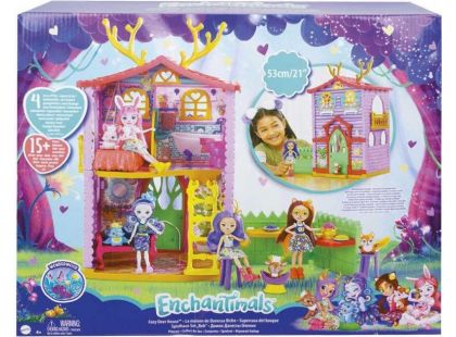 Mattel Enchantimals panenka Danessa jelínková s domečkem herní set - Poškozený obal