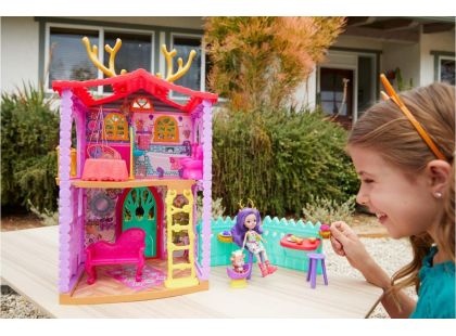 Mattel Enchantimals panenka Danessa jelínková s domečkem herní set