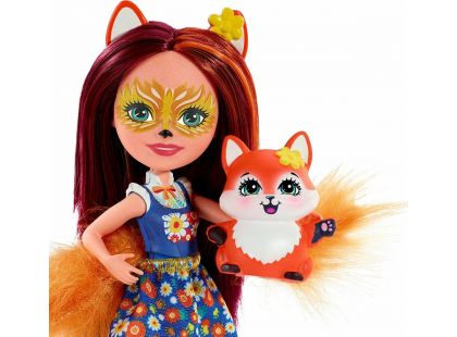 Mattel Enchantimals panenka se zvířátkem Felicity Fox a Flick