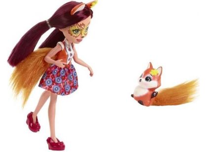 Mattel Enchantimals panenka se zvířátkem Felicity Fox