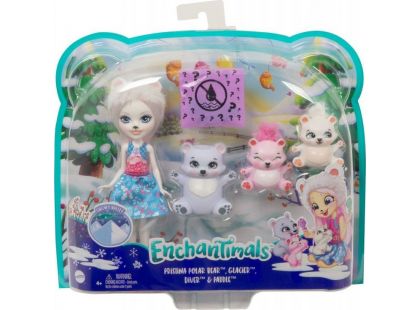 Mattel Enchantimals rodinka medvídci