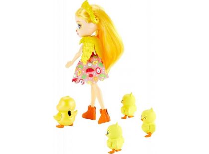 Mattel Enchantimals rodinka žlutá kuřátka