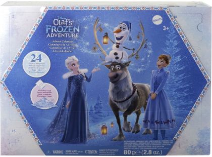 Mattel Frozen Adventní kalendář s malými panenkami 2024 - Poškozený obal