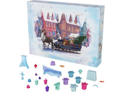 Mattel Frozen Adventní kalendář s malými panenkami