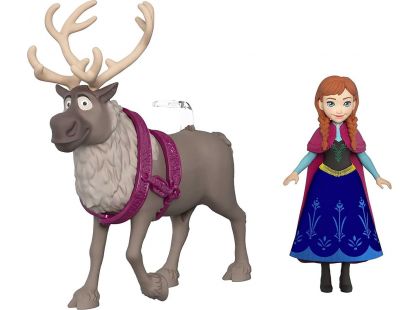 Mattel Frozen malá panenka Anna a Sven