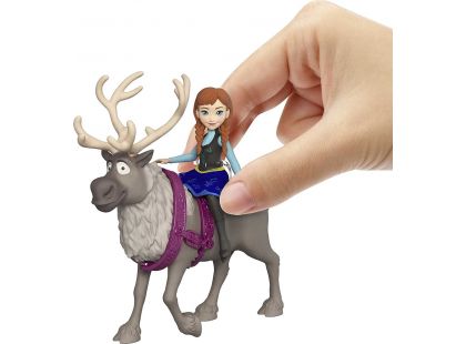 Mattel Frozen malá panenka Anna a Sven
