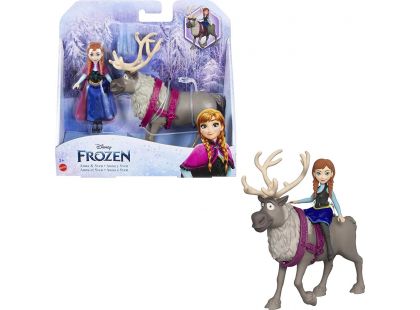 Mattel Frozen malá panenka Anna a Sven
