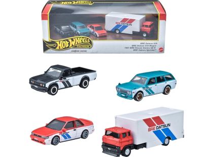 Mattel Hot Wheels 3 ks prémiový angličák s týmovým tahačem Fuji Fest