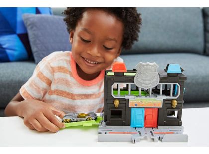 Mattel Hot Wheels City Postav město Policejní stanice Toxic