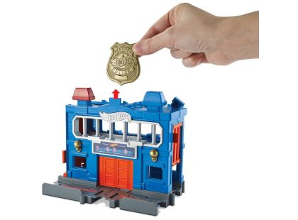 Mattel Hot Wheels City Postav město Policejní stanice