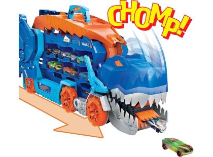 Mattel Hot Wheels City T-Rex tahač se světly a zvuky - Poškozený obal