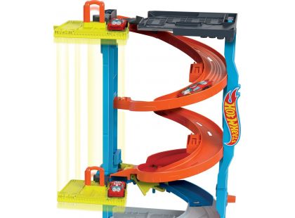 Mattel Hot Wheels City závodní věž 64 cm