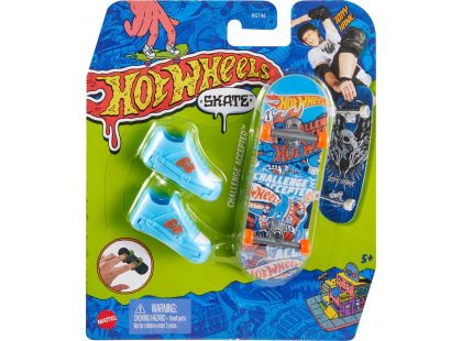 Mattel Hot Wheels fingerboard a boty 10,5 cm Challenge Accepted