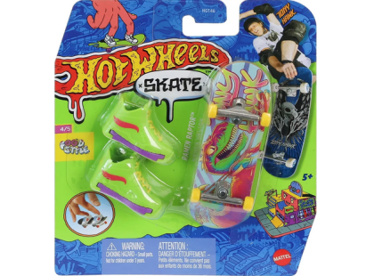 Mattel Hot Wheels fingerboard a boty 10,5 cm Ramen Raptor