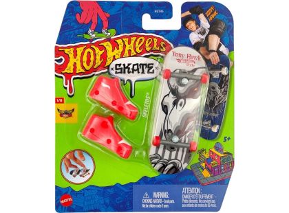 Mattel Hot Wheels fingerboard a boty 10,5 cm Skeletos