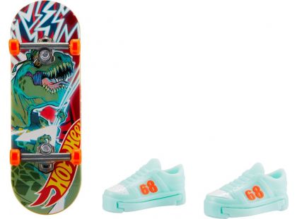 Mattel Hot Wheels fingerboard a boty 10,5 cm T-Rex and Roll