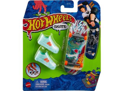 Mattel Hot Wheels fingerboard a boty 10,5 cm T-Rex and Roll