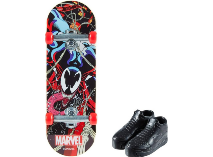 Mattel Hot Wheels fingerboard a boty 10,5 cm Venom Mattel Hot Wheels fingerboard a boty 10,5 cm Venom