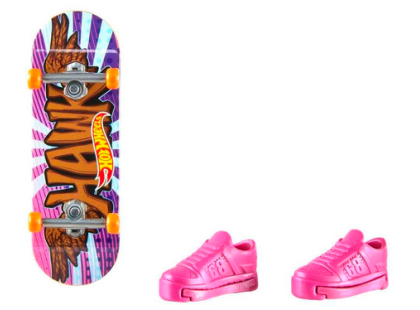 Mattel Hot Wheels fingerboard a boty 10,5 cm Wingstorm Mattel Hot Wheels fingerboard a boty 10,5 cm Wingstorm