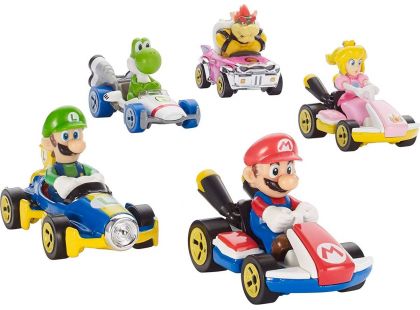 Mattel Hot Wheels Mario Kart angličák Bowser