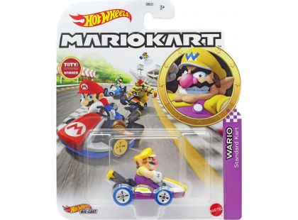 Mattel Hot Wheels Mario Kart angličák Wario