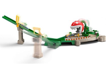 Mattel Hot Wheels Mario Kart závodní dráha odplata GFY47 Piranha Plant Slide