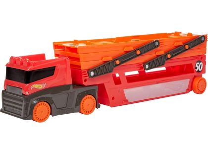 Mattel Hot Wheels mega hauler - Poškozený obal