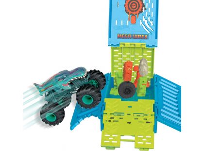 Mattel Hot Wheels Monster Trucks 1 : 24 Mega Wrex s klecí 30 cm