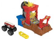 Mattel Hot Wheels Monster trucks aréna závodní výzva herní set Fire Crash Challenge