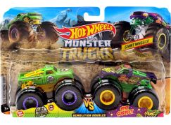 Mattel Hot Wheels Monster trucks demoliční duo A51 Pathol a Test Subject