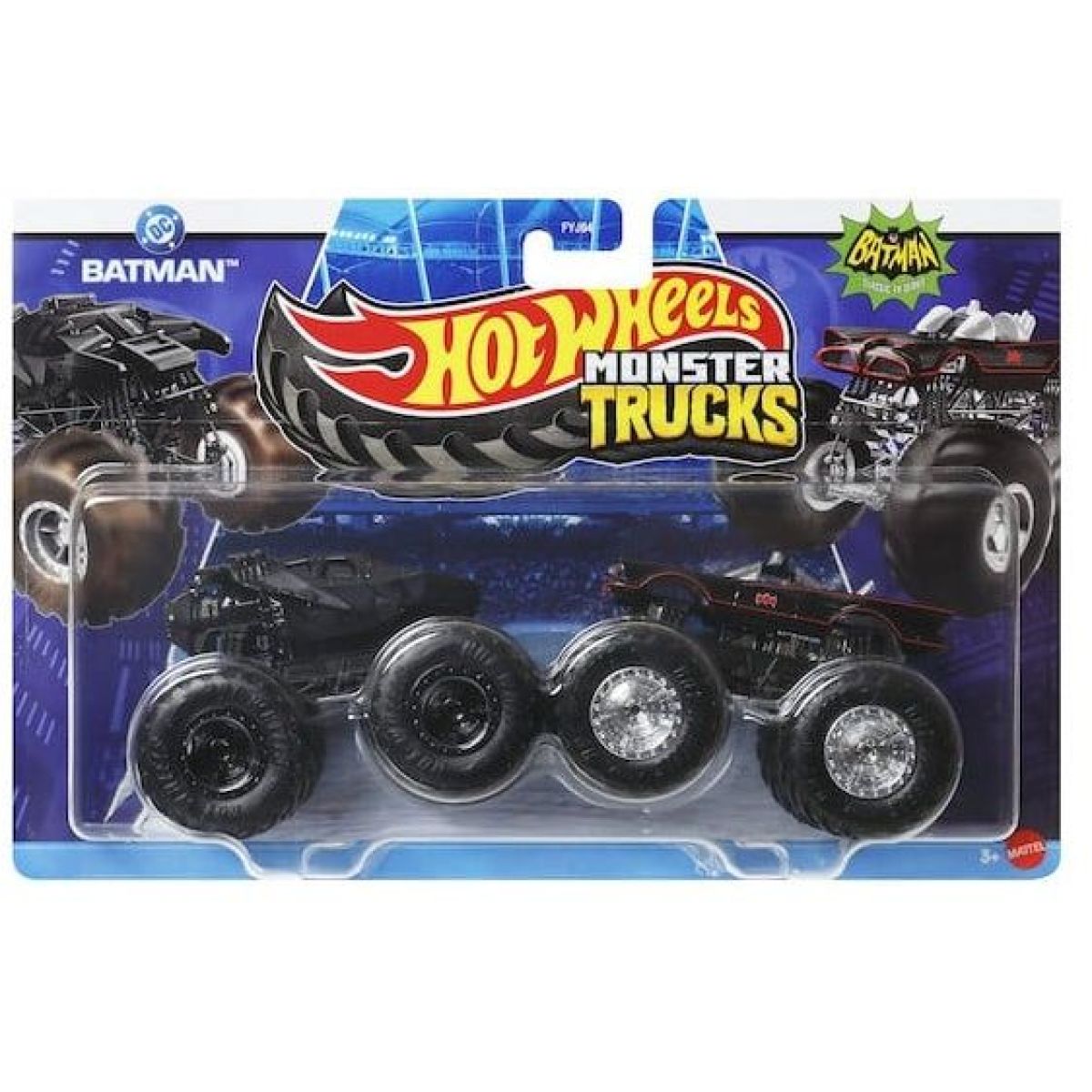 Mattel Hot Wheels Monster trucks demoliční duo Batman