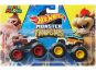 Mattel Hot Wheels Monster trucks demoliční duo Donkey Kong a Bowser 2