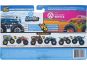 Mattel Hot Wheels Monster trucks demoliční duo Drag Bus a Volkswagen Beetle 7