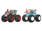 Mattel Hot Wheels Monster trucks demoliční duo Loko Punk a Airplane Mode Mattel Hot Wheels Monster trucks demoliční duo Loko Punk a Airplane Mode