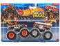 Mattel Hot Wheels Monster trucks demoliční duo Tiger Shark a 5 Alarm 2