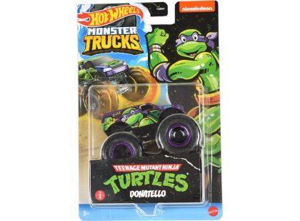 Mattel Hot Wheels Monster Trucks tematický truck 9 cm Donatello