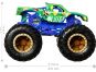 Mattel Hot Wheels Monster Trucks tematický truck 9 cm Luigi 4