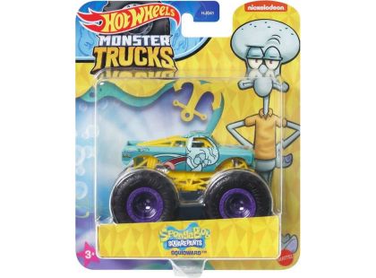 Mattel Hot Wheels Monster Trucks tematický truck 9 cm Squidward