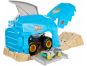Mattel Hot Wheels monster trucks závodní herní set modrý 2