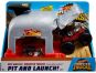 Mattel Hot Wheels monster trucks závodní herní set šedý 6