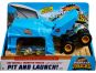 Mattel Hot Wheels monster trucks závodní herní set modrý 7