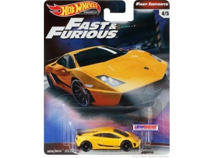 Mattel Hot Wheels prémiové auto – Rychle a zběsile Lamborghini Gallardo LP 570-4 Superleggera