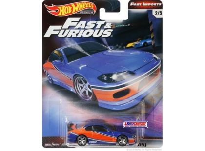 Mattel Hot Wheels prémiové auto – Rychle a zběsile Nissan Silvia (S15)