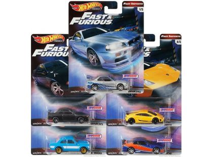 Mattel Hot Wheels prémiové auto – Rychle a zběsile Nissan Silvia (S15)