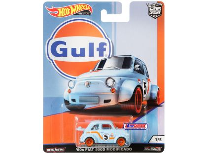 Mattel Hot Wheels prémiové auto – velikáni 60s Fiat 500D Modificado