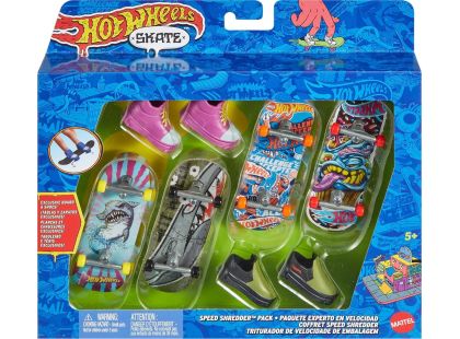 Mattel Hot Wheels Skate Tony Hawk Fingerboard a Removable Skate Shoes Multipack varianta 4