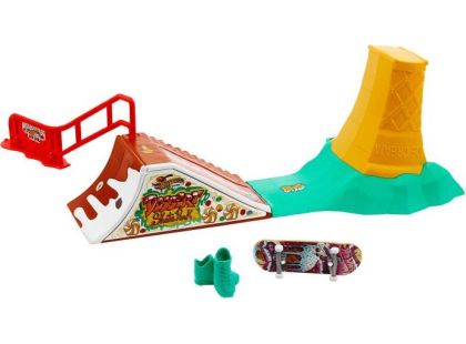 Mattel Hot Wheels Skates fingerboard skatepark herní set Dezert