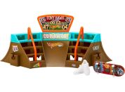 Mattel Hot Wheels Skates fingerboard skatepark herní set Stadium Skatepark - Poškozený obal